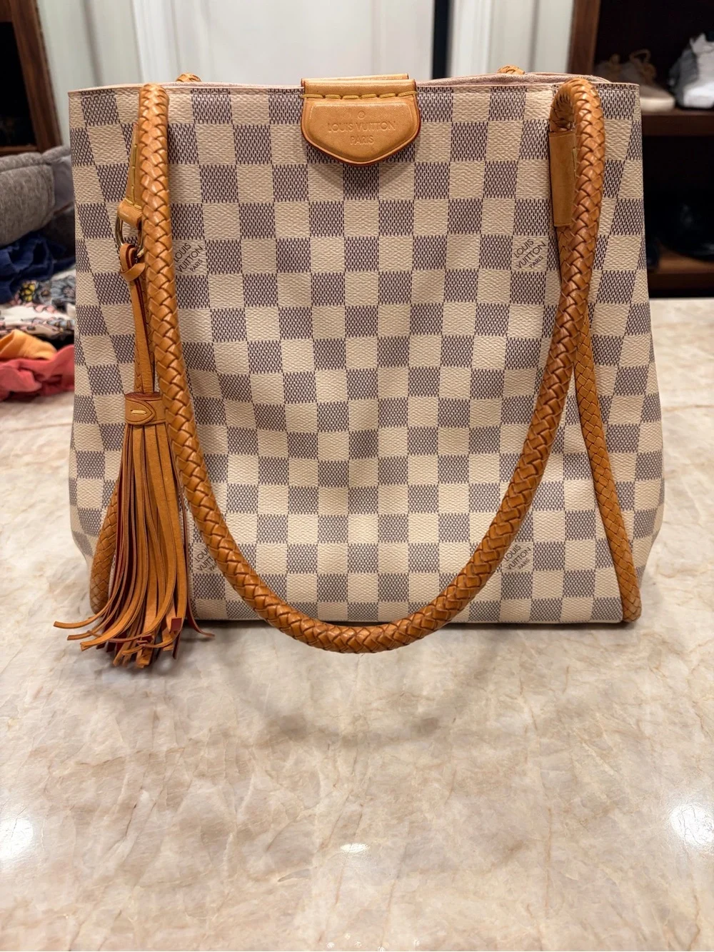 Louis Vuitton Propriano Handbag Damier